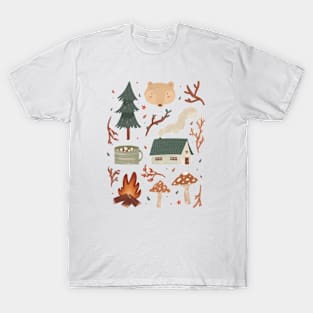 Forest doodles T-Shirt